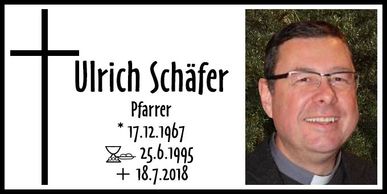 Zum Heimgamg von Pfarrer Ulrich Schäfer